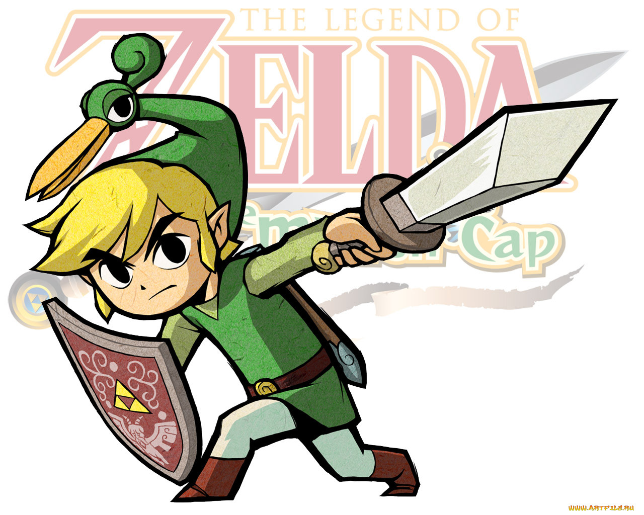 legend, of, zelda, the, minish, cap, , 